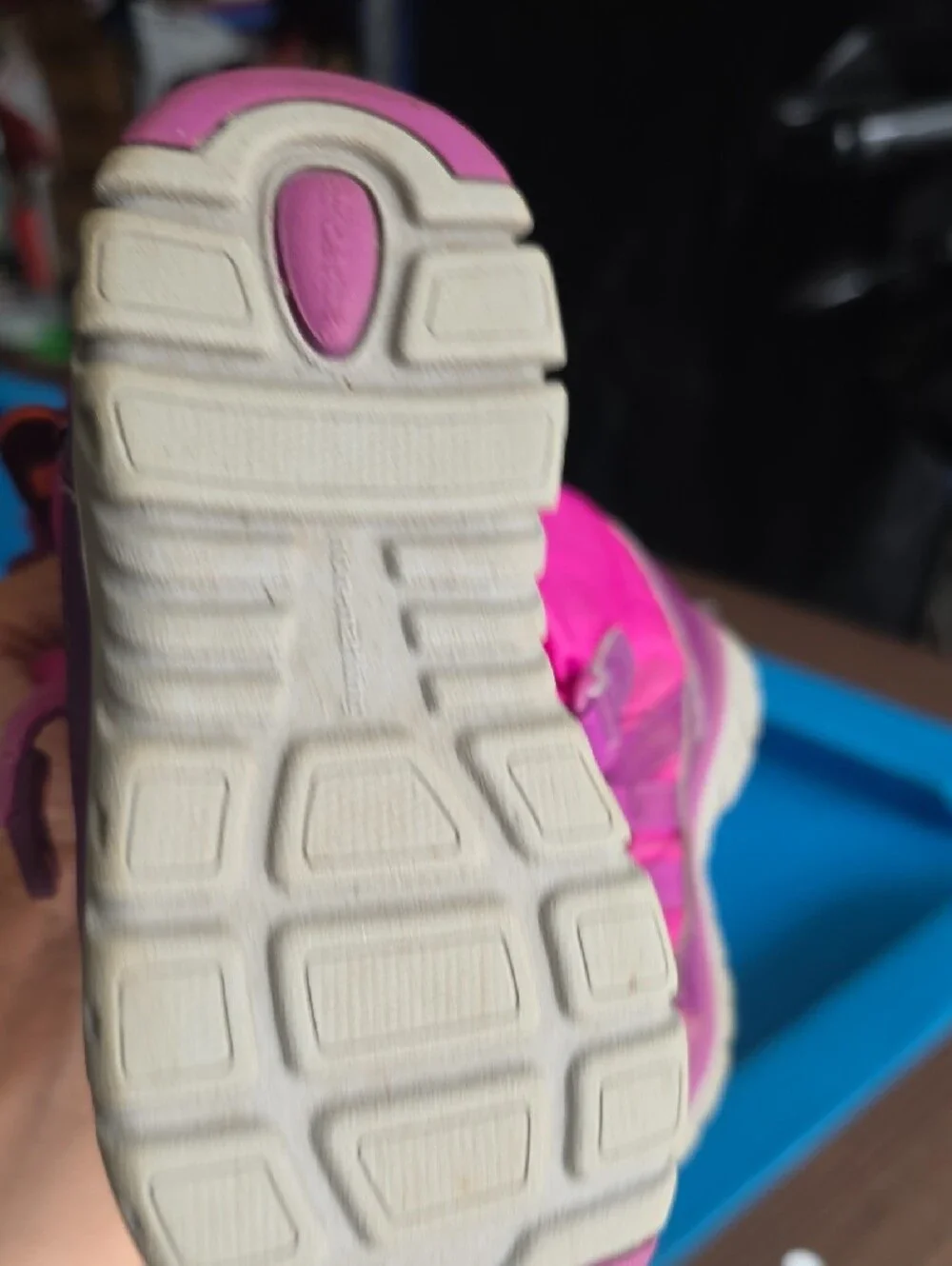 Stride Rite Girls Bright Magenta Snow Boots